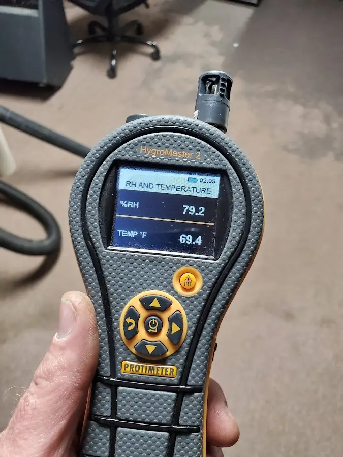 Moisture meter humidity assessment for Fire & Smoke Damage Restoration in Northwood